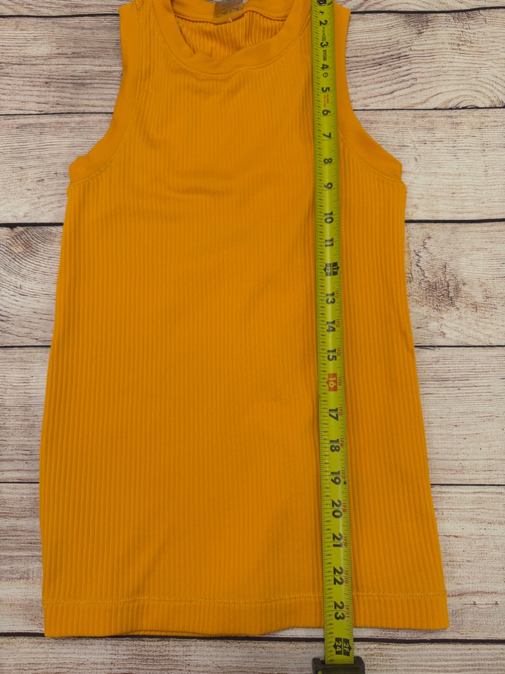 CALIA Sleeveless Ribbed Tank Top - XS - Picture 5 of 6